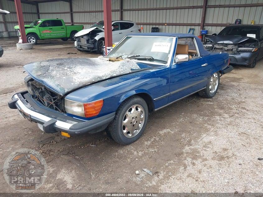 1983 MERCEDES-BENZ 380 SL — фото 2