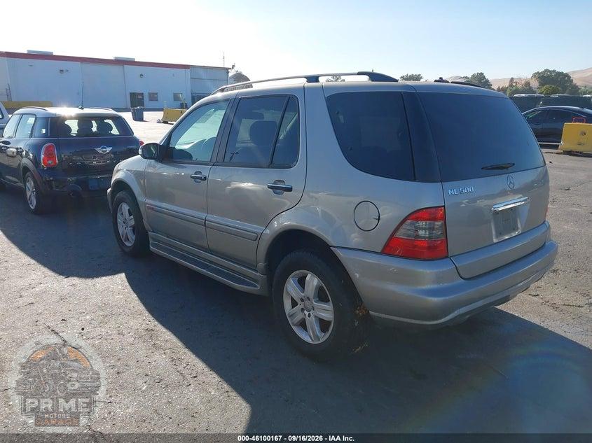 2005 MERCEDES-BENZ ML 500 4MATIC — фото 3