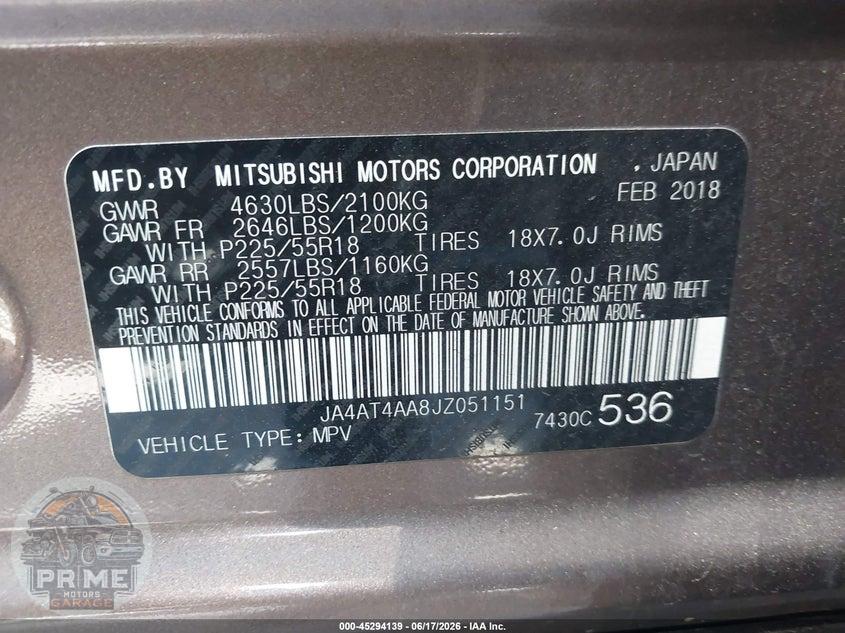 2018 MITSUBISHI ECLIPSE CROSS LE — фото 9