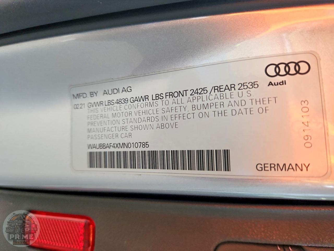 2021 AUDI A4 — фото 12
