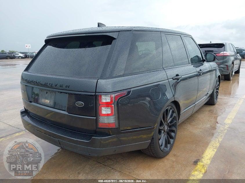 2017 LAND ROVER RANGE ROVER 5.0L V8 SUPERCHARGED — фото 4