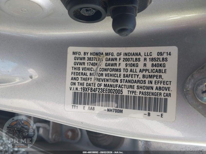 2014 HONDA CIVIC HYBRID — фото 9