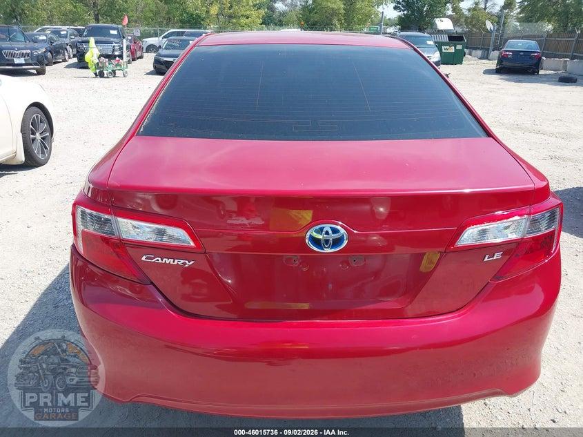 2014 TOYOTA CAMRY HYBRID LE — фото 16