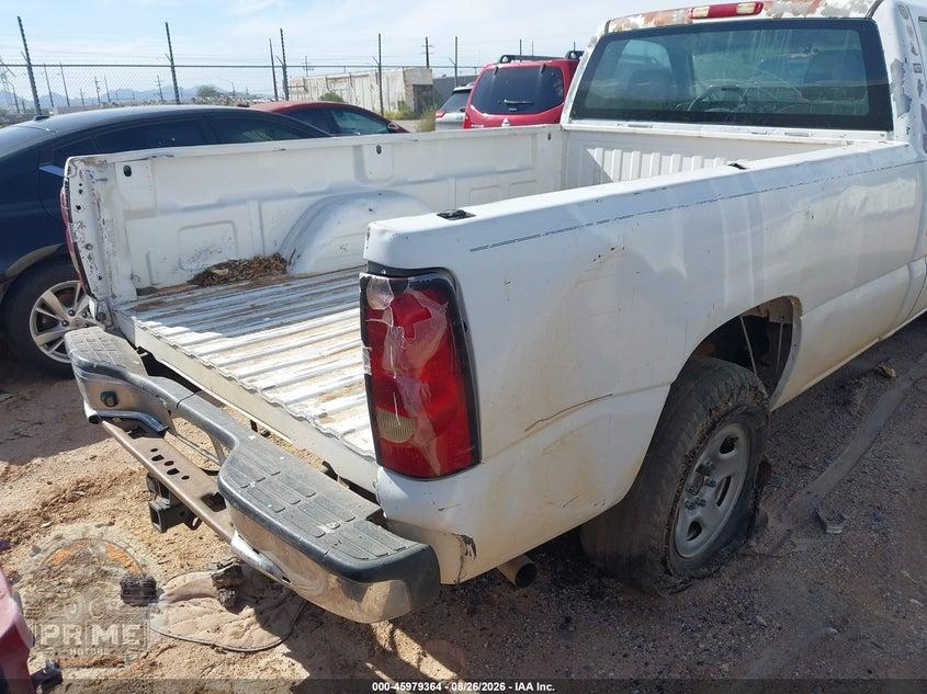 2007 CHEVROLET SILVERADO 1500 CLASSIC WORK TRUCK — фото 6