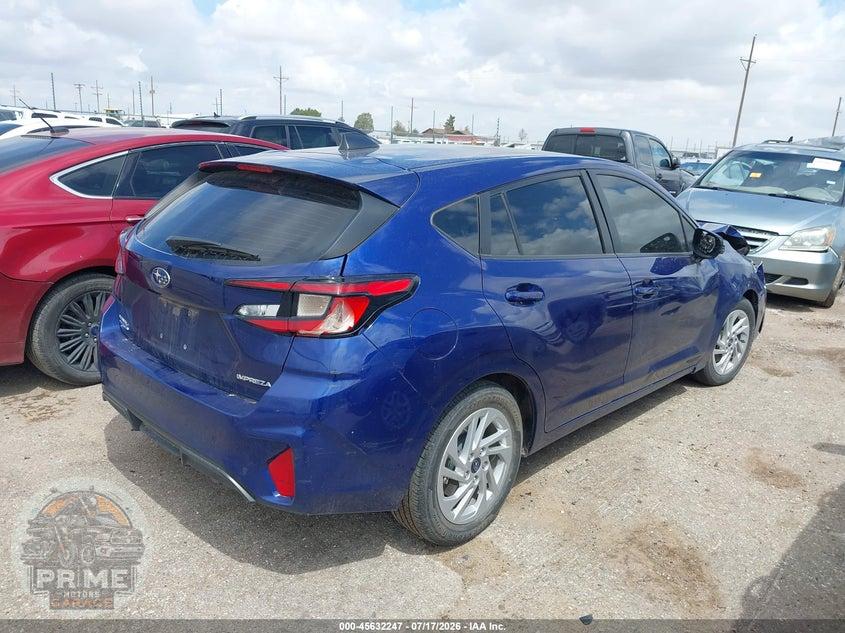 2024 SUBARU IMPREZA BASE 5-DOOR — фото 4