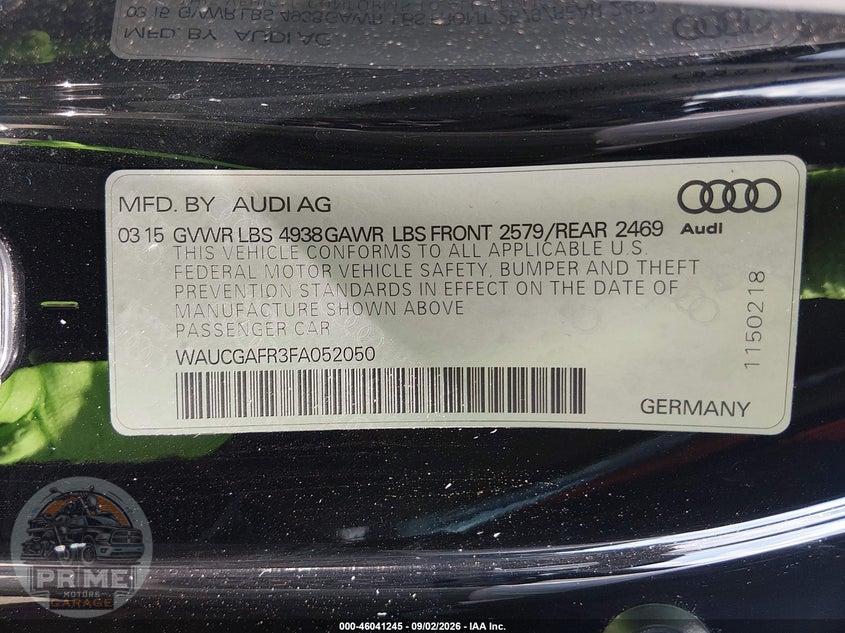 2015 AUDI S5 3.0T PREMIUM PLUS — фото 9