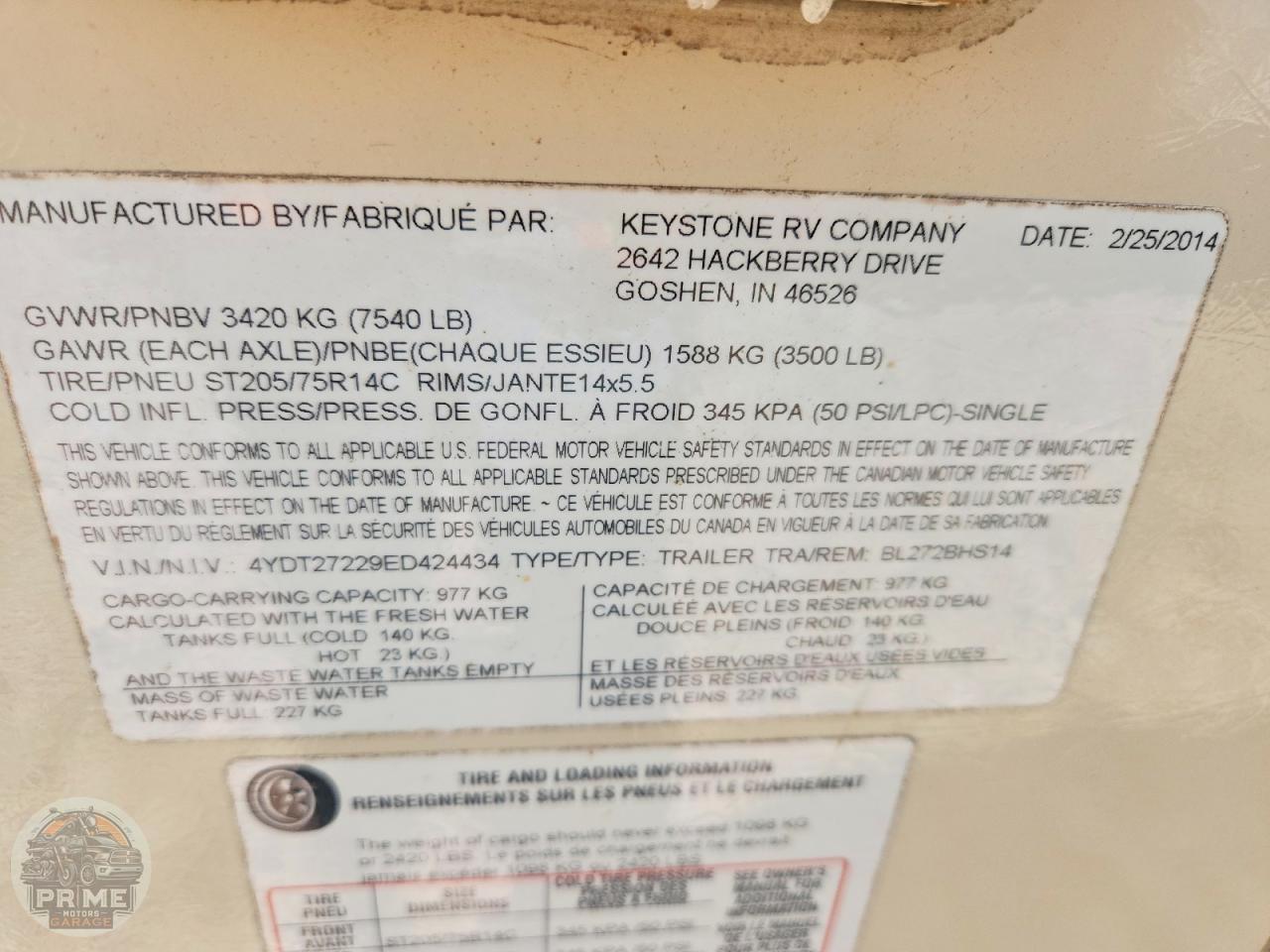 2014 KEYSTONE BULLET — фото 20