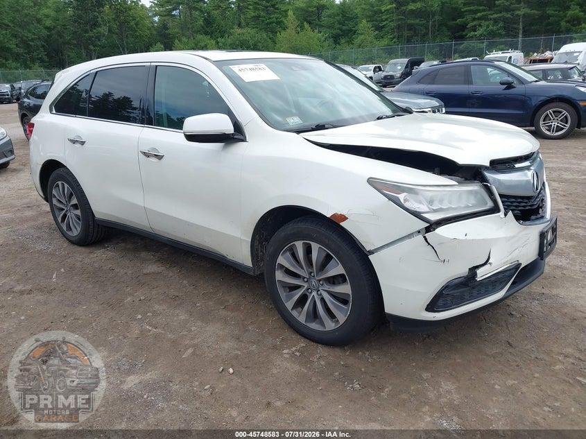 2014 ACURA MDX TECHNOLOGY PKG W/ENTERTAINMENT PKG — фото 1
