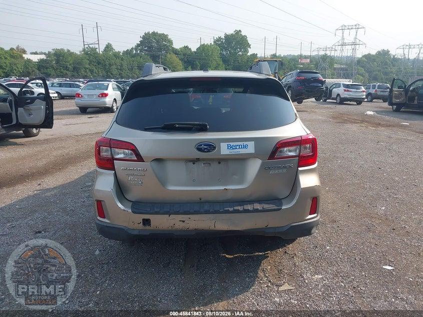 2015 SUBARU OUTBACK 2.5I PREMIUM — фото 16