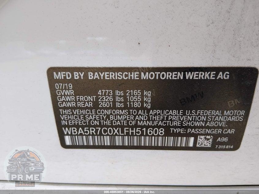2020 BMW 330I XDRIVE — фото 9