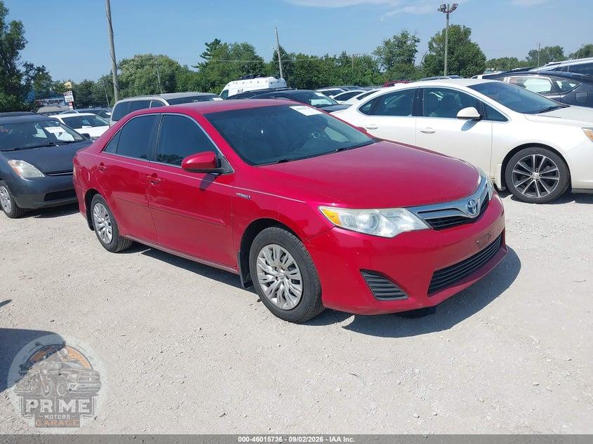 2014 TOYOTA CAMRY HYBRID LE — фото 1