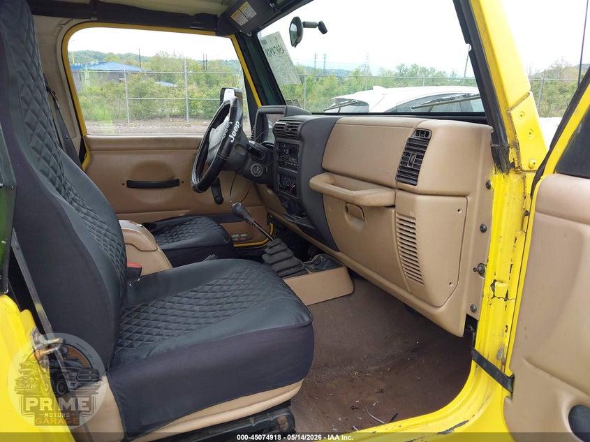 2001 JEEP WRANGLER SE — фото 5