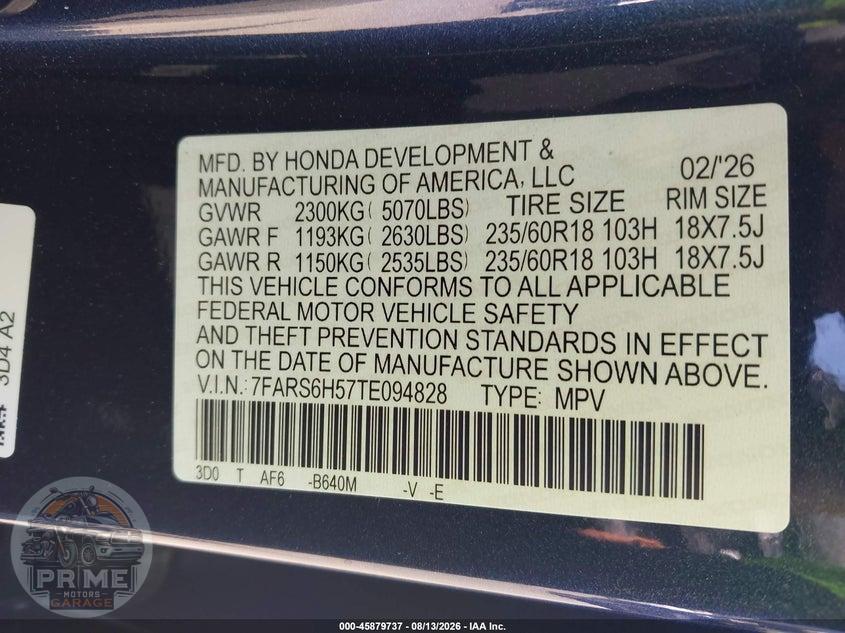 2026 HONDA CR-V HYBRID AWD SPORT — фото 9