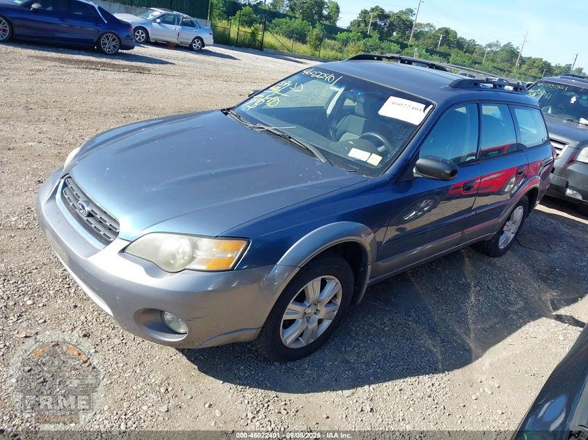 2005 SUBARU OUTBACK 2.5I — фото 2