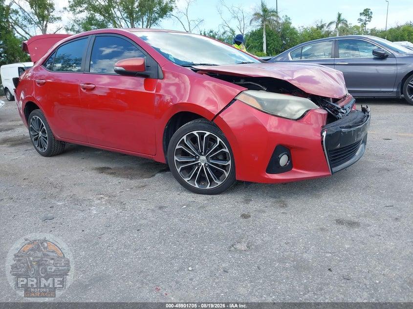2014 TOYOTA COROLLA S PLUS — фото 1