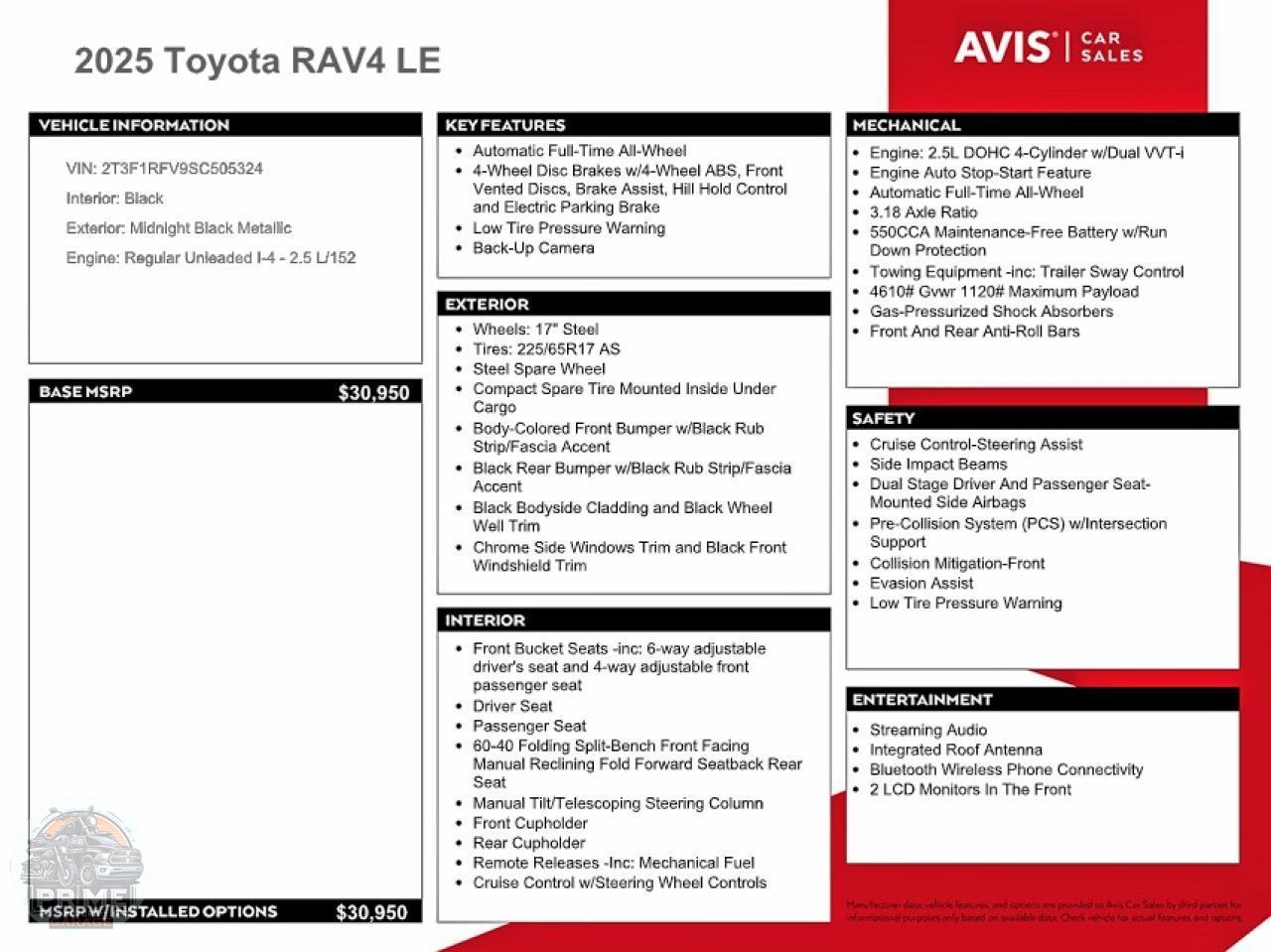 2025 TOYOTA RAV4 — фото 12