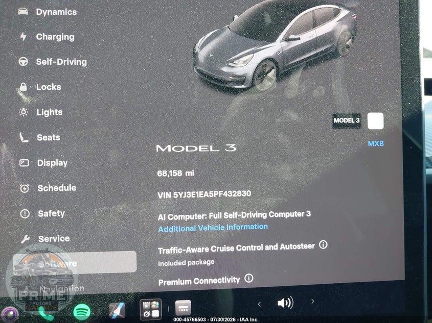 2023 TESLA MODEL 3 REAR-WHEEL DRIVE — фото 7