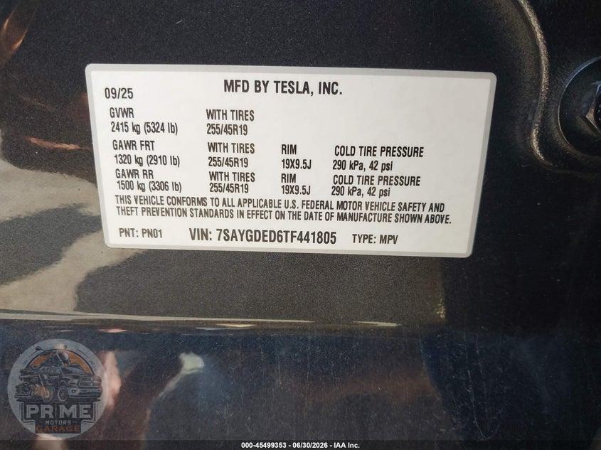 2026 TESLA MODEL Y PREMIUM REAR-WHEEL DRIVE/REAR-WHEEL DRIVE — фото 9
