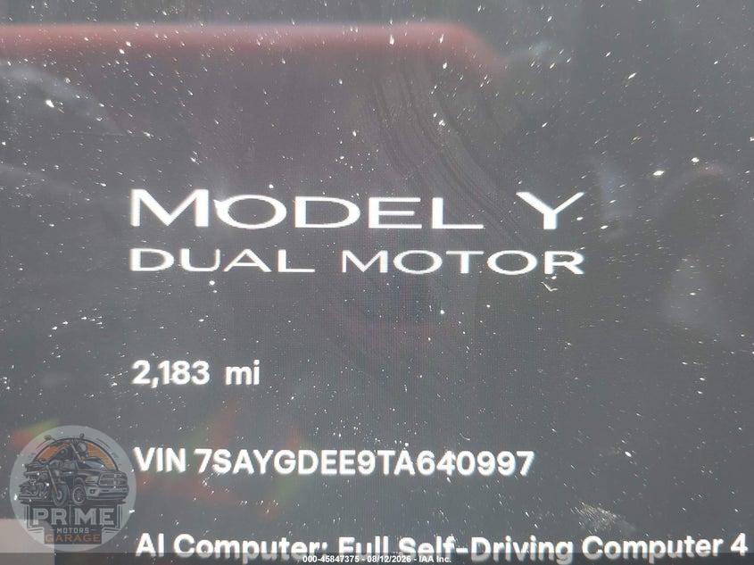 2026 TESLA MODEL Y ALL-WHEEL DRIVE/LONG RANGE LAUNCH SERIES/PREMIUM ALL-WHEEL DRIVE — фото 14