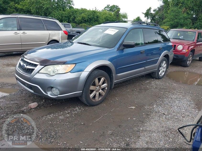 2009 SUBARU OUTBACK 2.5I — фото 2