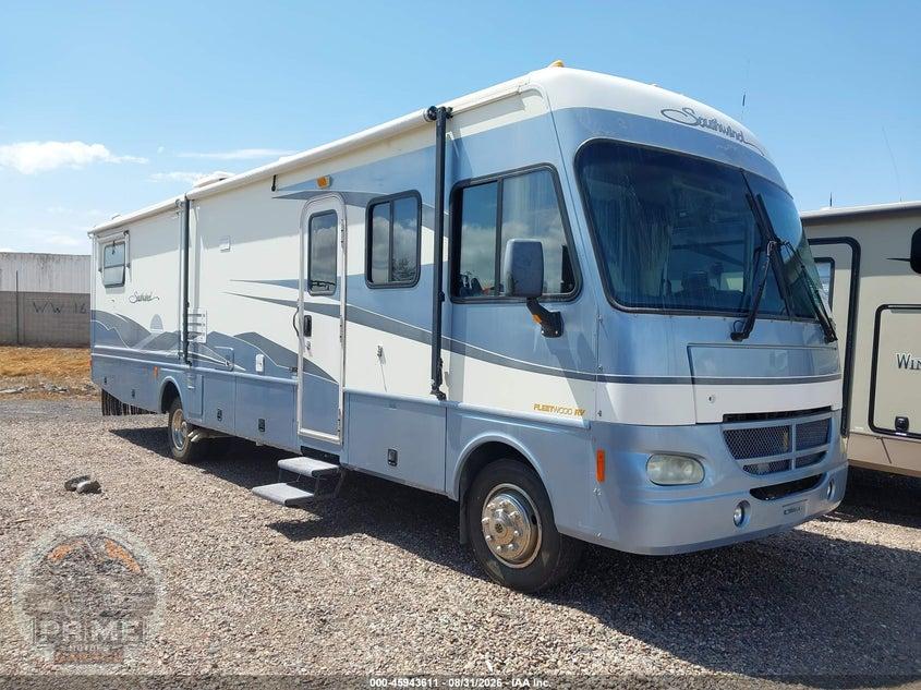 2002 WORKHORSE CUSTOM CHASSIS MOTORHOME CHASSIS W22 — фото 1