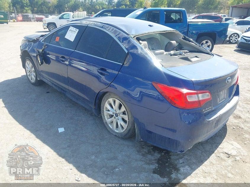 2015 SUBARU LEGACY 2.5I PREMIUM — фото 3