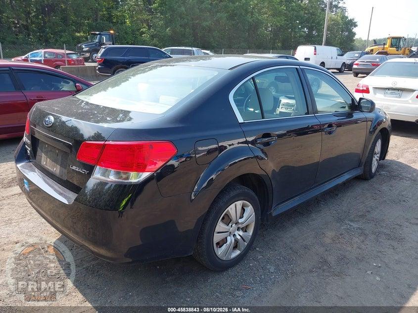 2011 SUBARU LEGACY 2.5I — фото 4