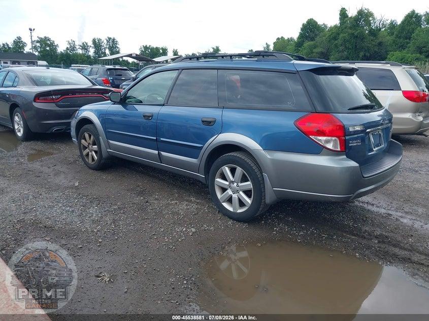 2009 SUBARU OUTBACK 2.5I — фото 3