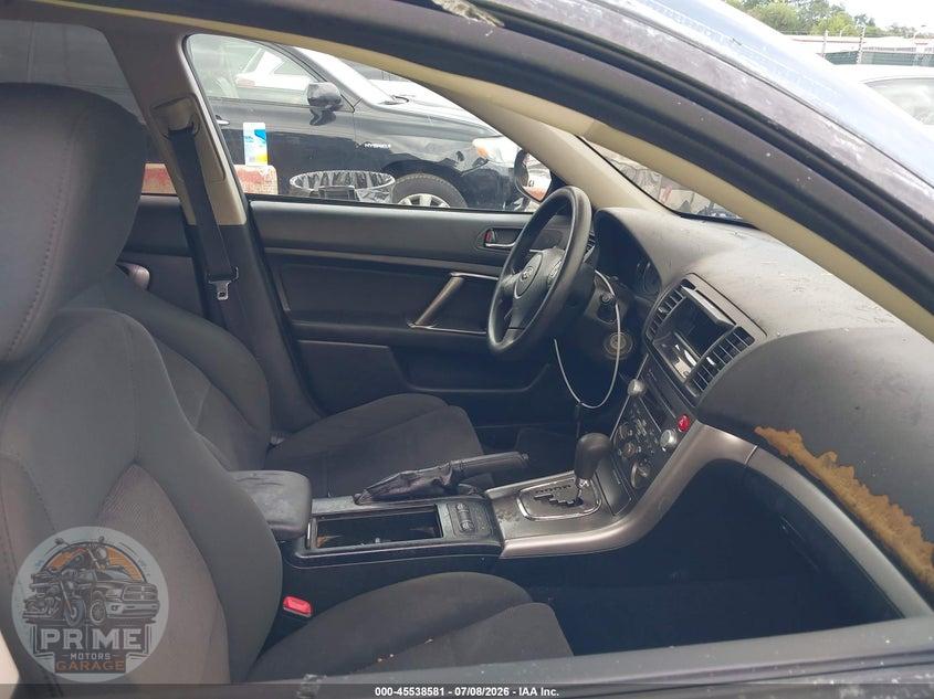 2009 SUBARU OUTBACK 2.5I — фото 5