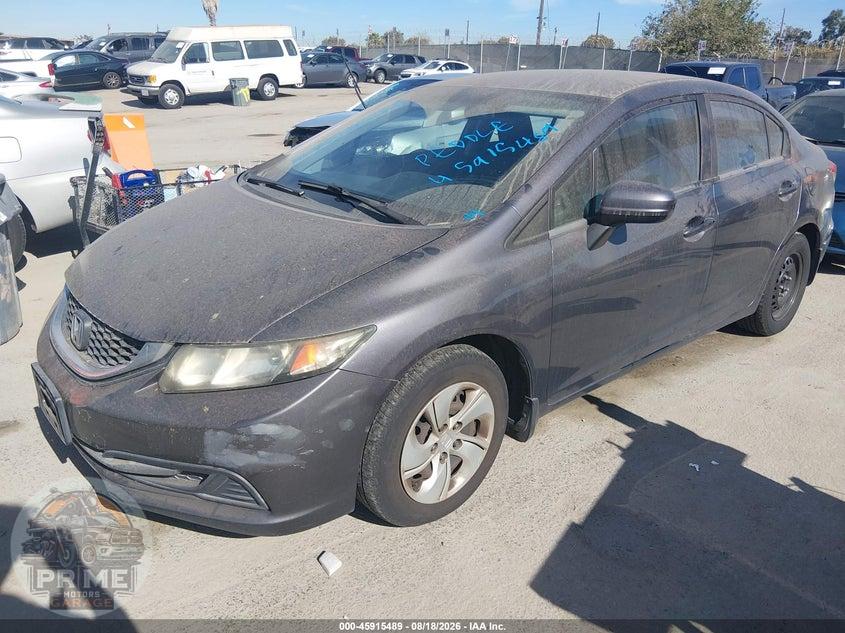 2014 HONDA CIVIC LX — фото 2