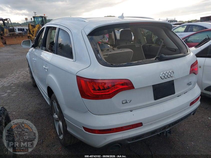 2015 AUDI Q7 3.0T S LINE PRESTIGE — фото 3