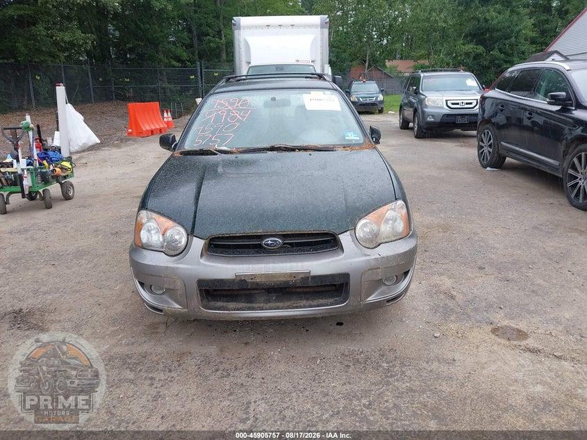 2004 SUBARU IMPREZA OUTBACK SPORT — фото 13