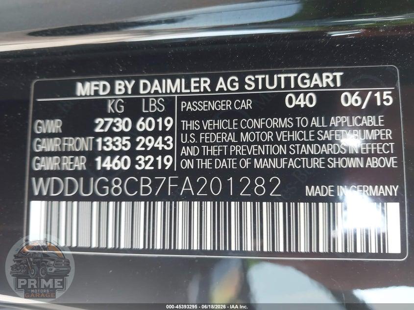 2015 MERCEDES-BENZ S 550 — фото 9