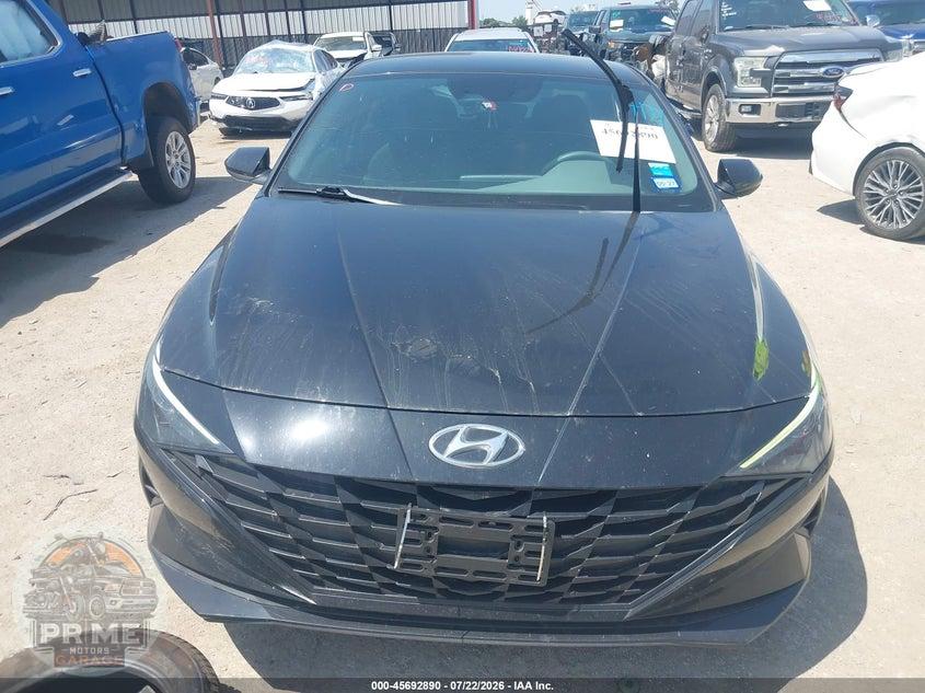 2023 HYUNDAI ELANTRA HYBRID BLUE — фото 12