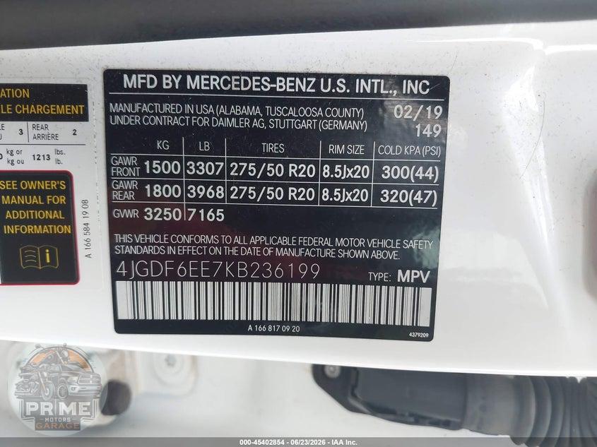 2019 MERCEDES-BENZ GLS 450 4MATIC — фото 9