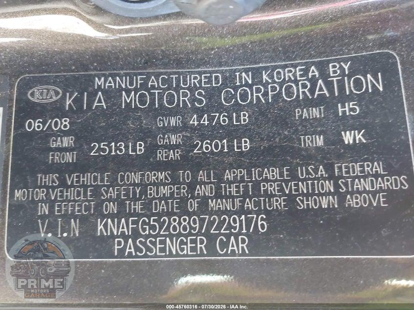 2009 KIA RONDO LX — фото 9