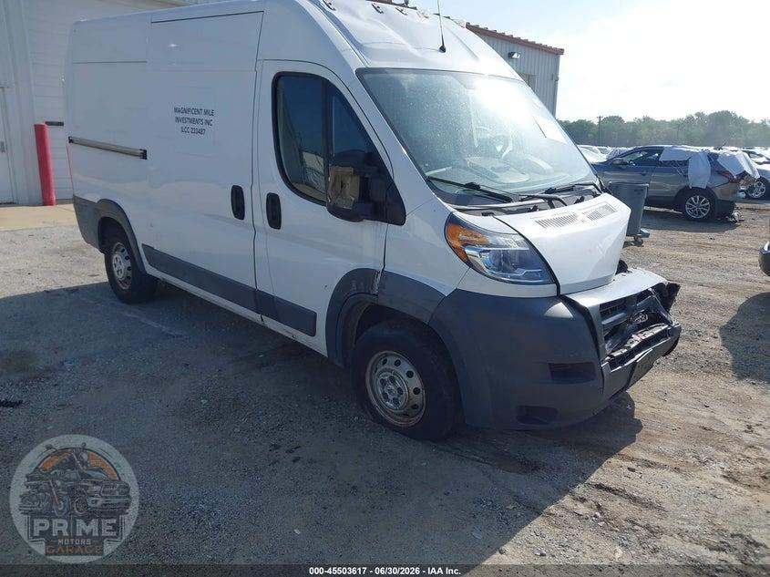 2018 RAM PROMASTER 2500 HIGH ROOF 136 WB — фото 1