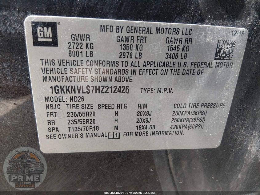 2017 GMC ACADIA SLT-1 — фото 9