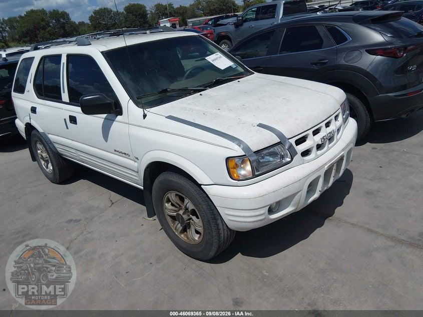 2001 ISUZU RODEO LS 3.2L V6/LSE 3.2L V6/S 3.2L V6 — фото 1