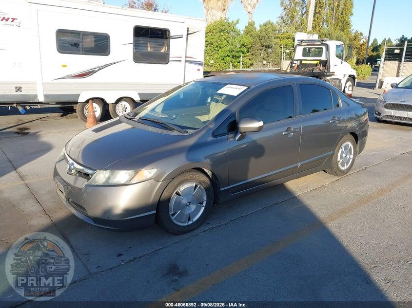 2008 HONDA CIVIC HYBRID — фото 2