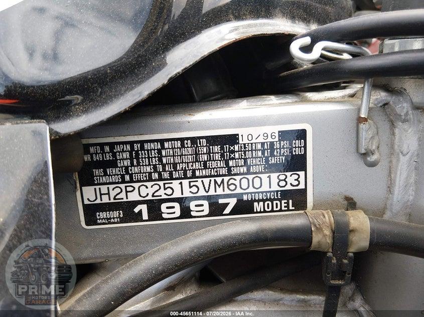 1997 HONDA CBR600 F3 — фото 9