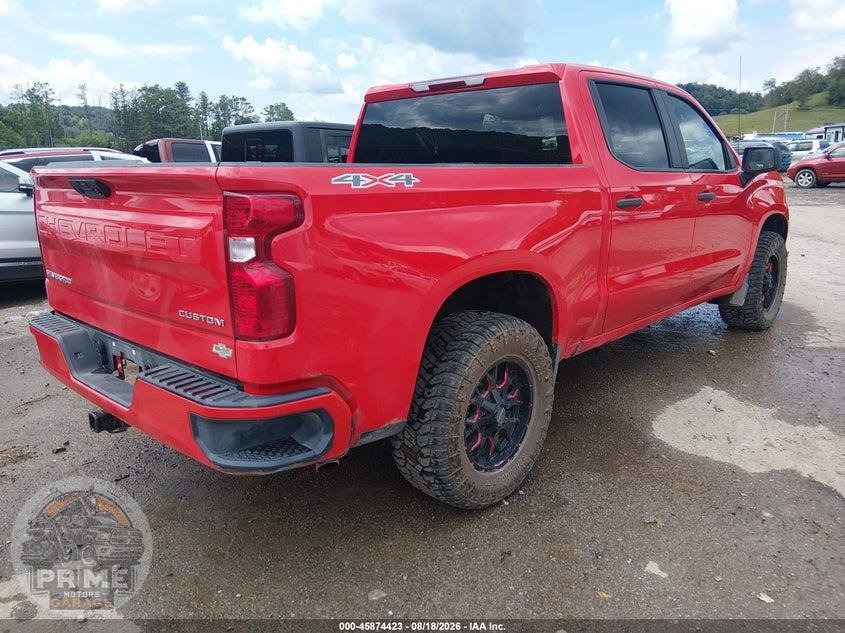 2025 CHEVROLET SILVERADO 1500 4WD  SHORT BED CUSTOM — фото 4