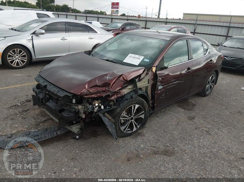 2021 NISSAN SENTRA SV XTRONIC CVT — фото 2