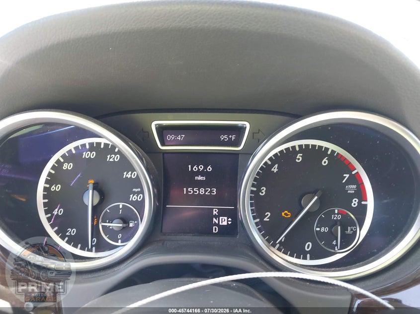 2012 MERCEDES-BENZ ML 350 4MATIC — фото 7