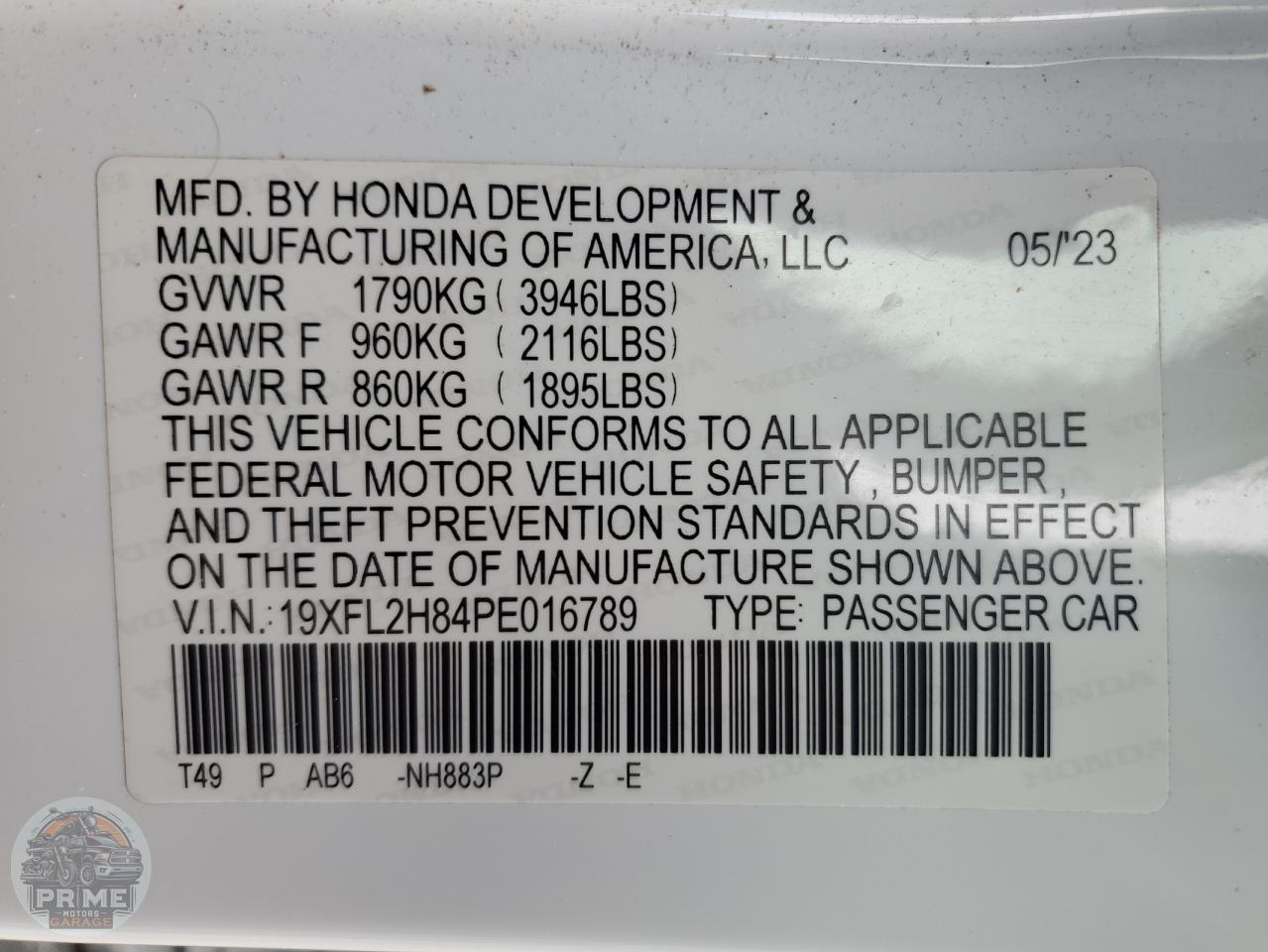 2023 HONDA CIVIC — фото 12