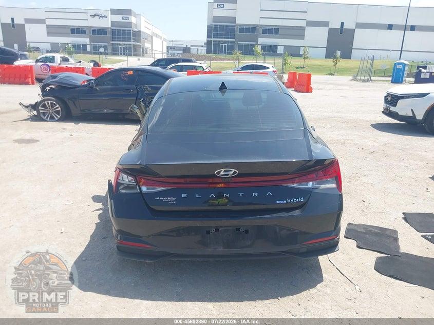 2023 HYUNDAI ELANTRA HYBRID BLUE — фото 16