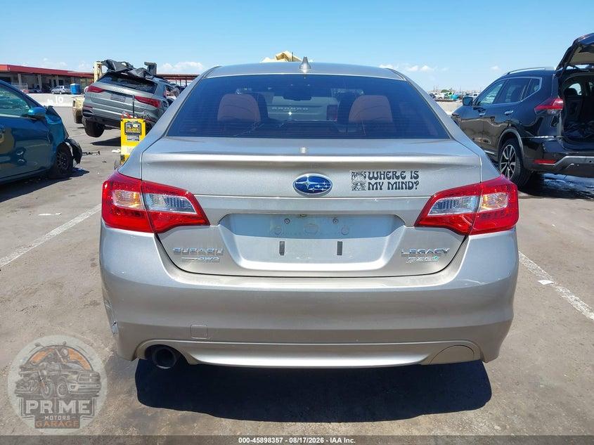 2016 SUBARU LEGACY 2.5I PREMIUM — фото 16