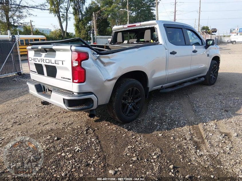 2022 CHEVROLET SILVERADO 1500 LTD 4WD  STANDARD BED CUSTOM — фото 4