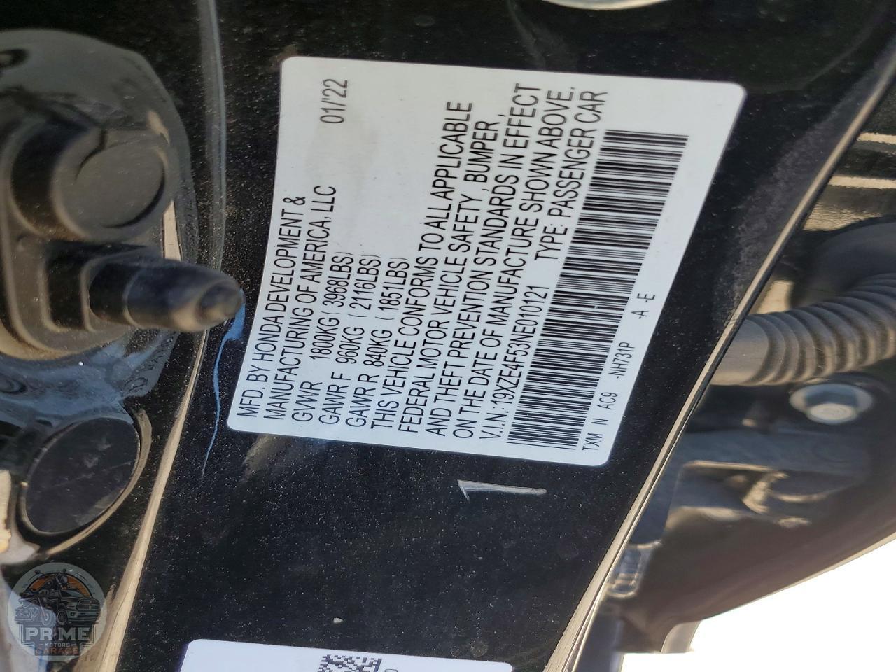2022 HONDA INSIGHT — фото 12