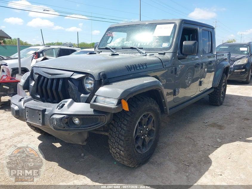 2023 JEEP GLADIATOR WILLYS 4X4 — фото 2